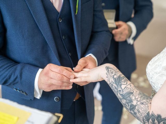 Emma and Charlie's Wedding in Cobham, Surrey 12