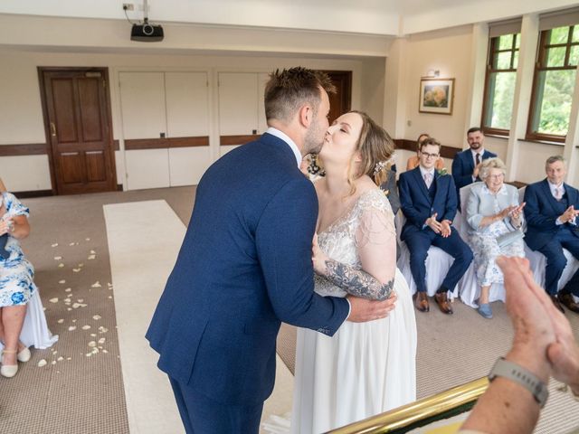 Emma and Charlie's Wedding in Cobham, Surrey 20