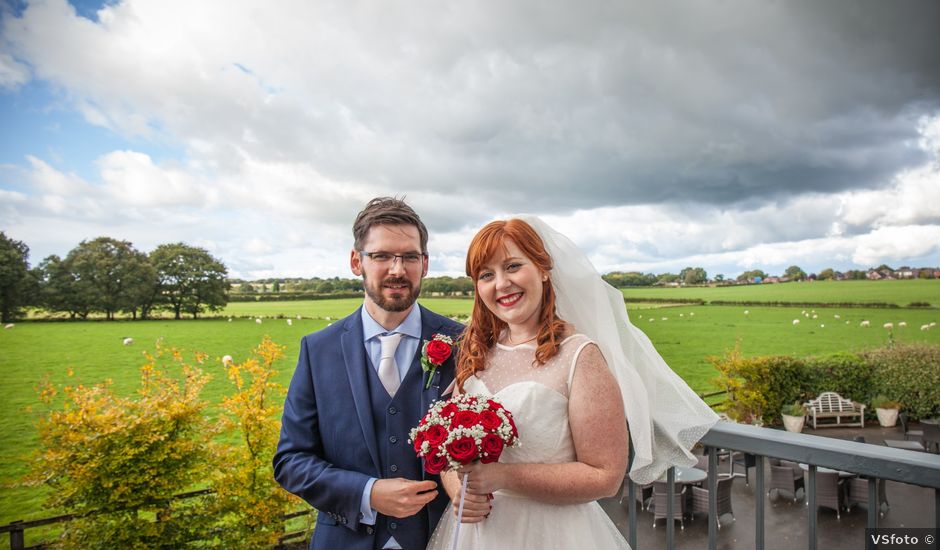 David and Leanne's Wedding in Wrightington, Lancashire