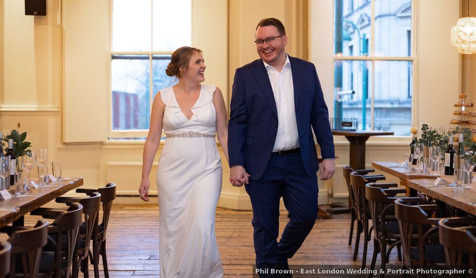 Tom and Erin's Wedding in London - East, East London