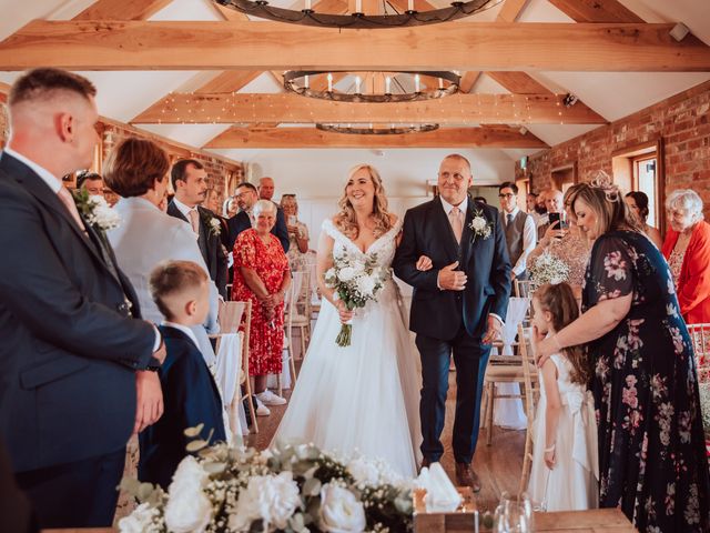 Amber and Aaron's Wedding in Rochford, Essex 14