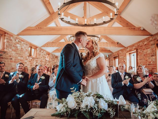 Amber and Aaron's Wedding in Rochford, Essex 16