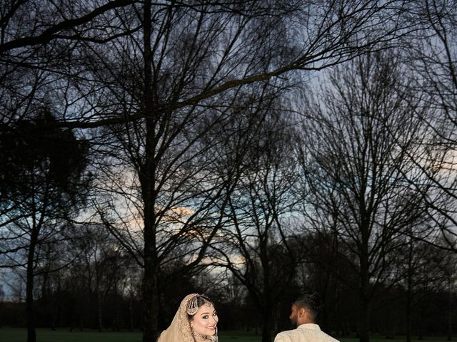 Mahnoor and Ahad's Wedding in Branston, Staffordshire 22