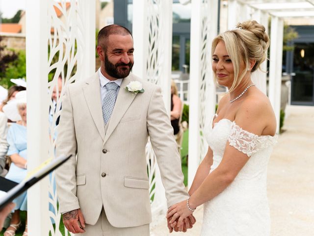 Joe and Sophie's Wedding in Chesterfield, Derbyshire 16