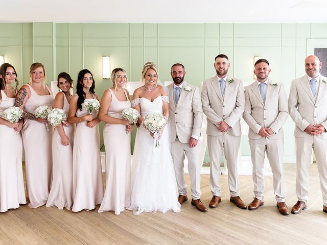 Joe and Sophie's Wedding in Chesterfield, Derbyshire 21