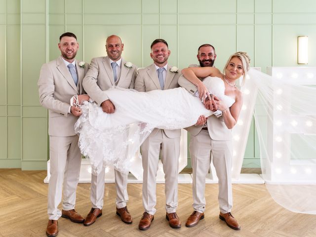 Joe and Sophie's Wedding in Chesterfield, Derbyshire 22