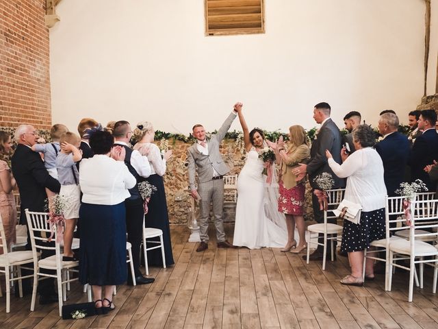 Natasha and Danny&apos;s Wedding in Banham, Norfolk 8