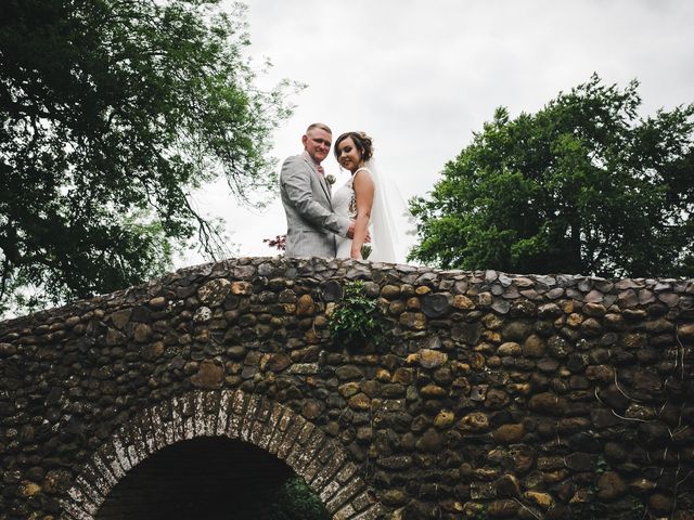 Natasha and Danny&apos;s Wedding in Banham, Norfolk 11