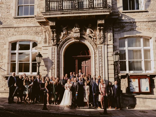 George and Abbie&apos;s Wedding in Swanage, Dorset 1