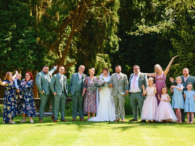 Robert and Helen&apos;s Wedding in Tettenhall Wood, Shropshire 27