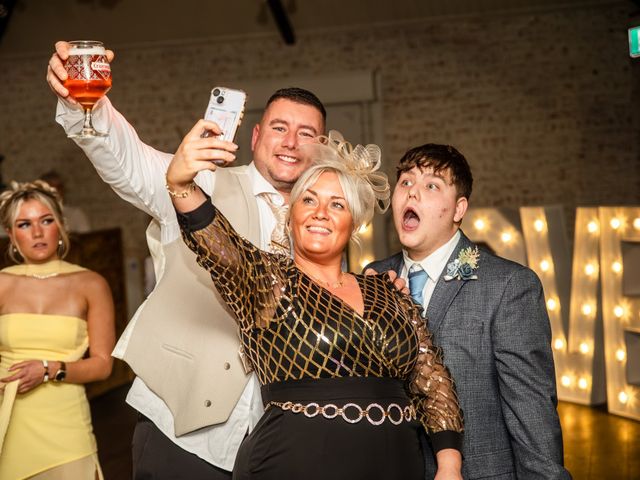 George and Cory's Wedding in Newcastle, Northumberland 155