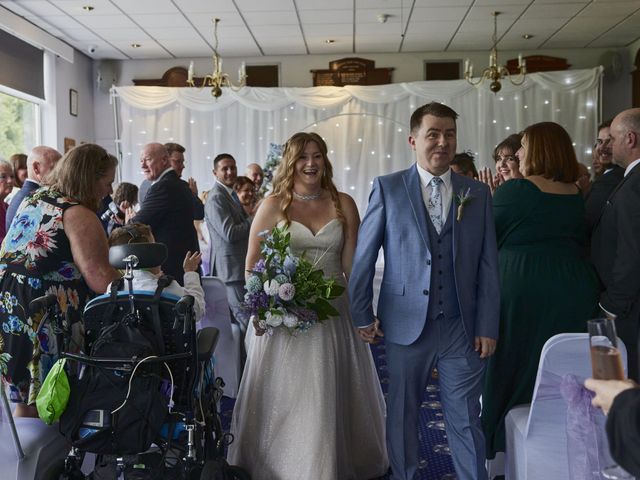 Rich and Emma&apos;s Wedding in Newton Le Willows, Merseyside 28