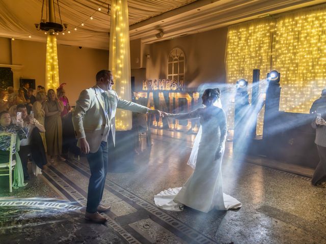 Paul and Leanna's Wedding in Durham City, Durham 132