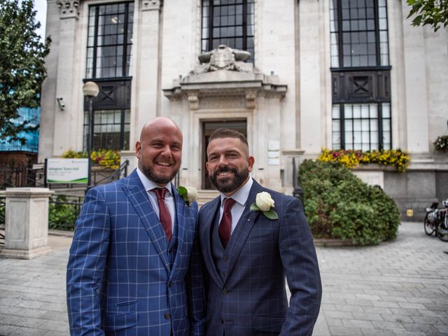 Mirko and Ruben's Wedding in Islington, North London 5
