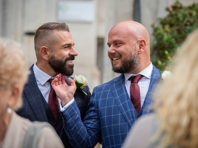 Mirko and Ruben's Wedding in Islington, North London 1