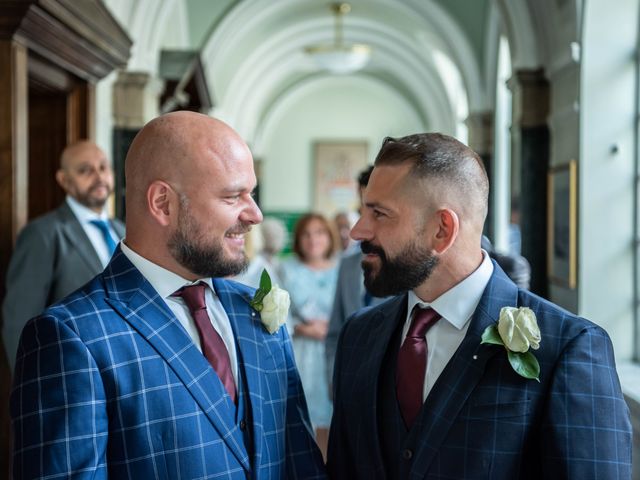 Mirko and Ruben's Wedding in Islington, North London 41