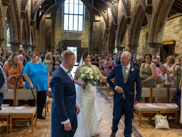 Adam and Beckie&apos;s Wedding in Kings Norton, West Midlands 9