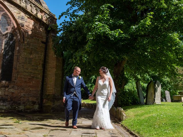Adam and Beckie&apos;s Wedding in Kings Norton, West Midlands 17