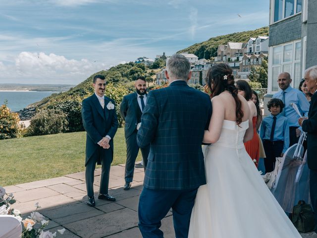 Fabrizio and Mariangela&apos;s Wedding in St. Ives, Cornwall 59