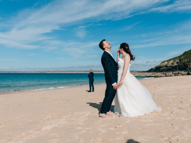 Fabrizio and Mariangela&apos;s Wedding in St. Ives, Cornwall 102