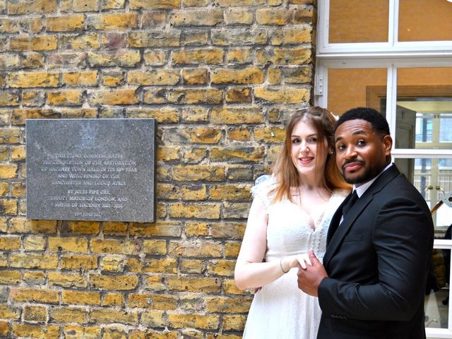 Courtney and Alexandra's Wedding in Hackney, East London 20