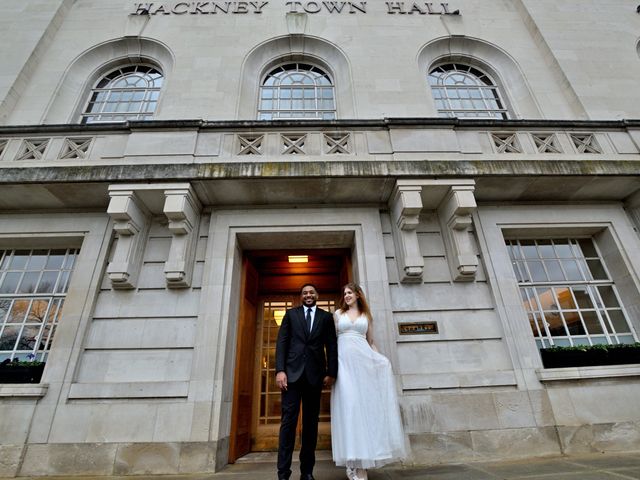 Courtney and Alexandra's Wedding in Hackney, East London 23