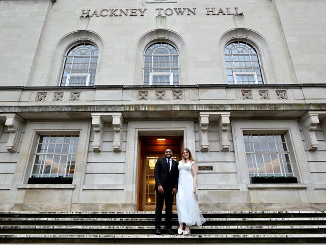 Courtney and Alexandra's Wedding in Hackney, East London 24
