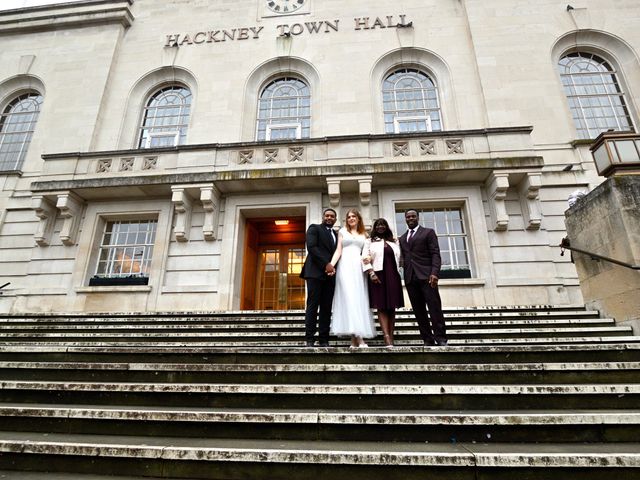 Courtney and Alexandra's Wedding in Hackney, East London 36