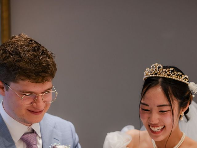Leo and Yuna's Wedding in Cambridge, Cambridgeshire 151