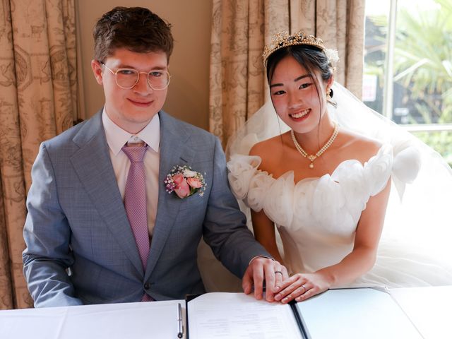 Leo and Yuna's Wedding in Cambridge, Cambridgeshire 218
