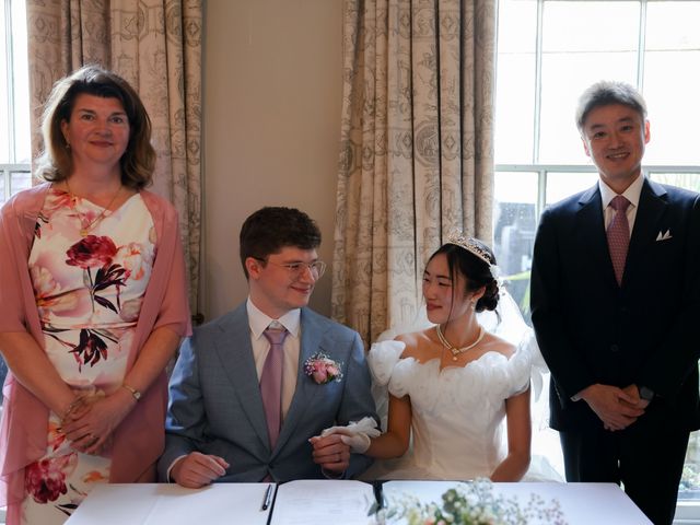 Leo and Yuna's Wedding in Cambridge, Cambridgeshire 235