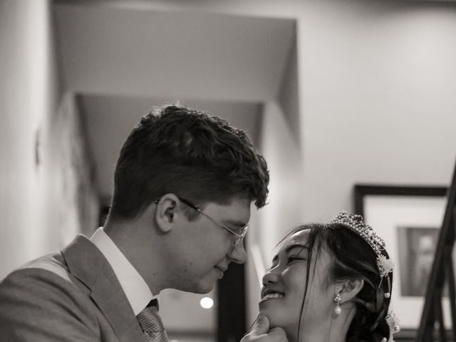 Leo and Yuna's Wedding in Cambridge, Cambridgeshire 326