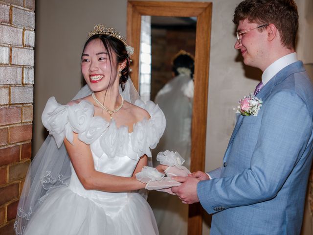Leo and Yuna's Wedding in Cambridge, Cambridgeshire 327