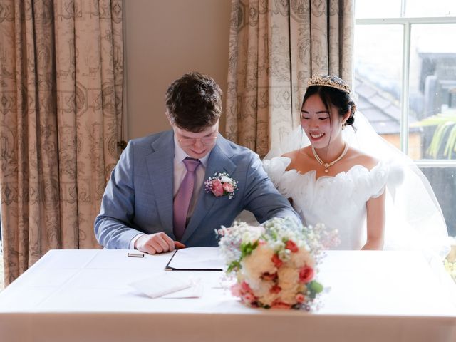 Leo and Yuna's Wedding in Cambridge, Cambridgeshire 373