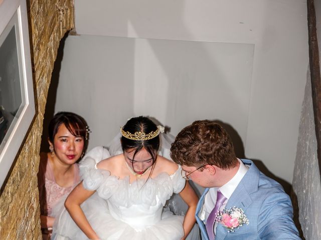 Leo and Yuna's Wedding in Cambridge, Cambridgeshire 445