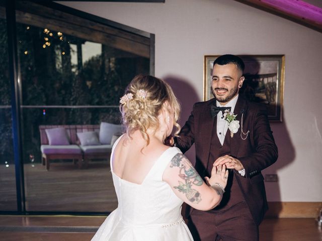 Fabian and Helena's Wedding in Bramham, West Yorkshire 96