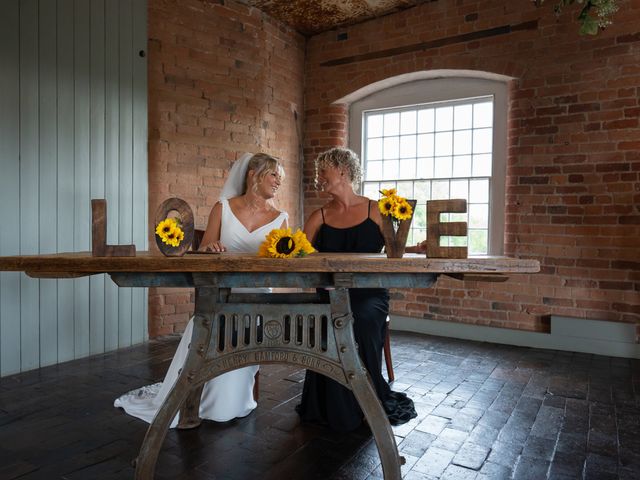 Gail Stonier and Marcie Dumbar&apos;s Wedding in Derby, Derbyshire 22