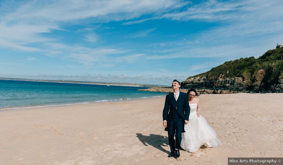 Fabrizio and Mariangela's Wedding in St. Ives, Cornwall