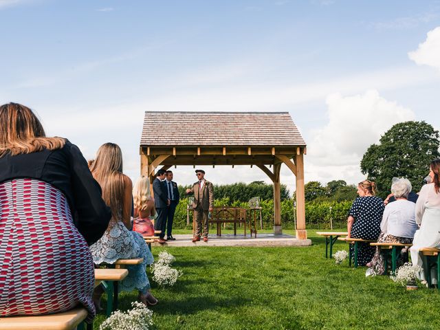 Rosie and Jack&apos;s Wedding in Blagdon, Bristol 19