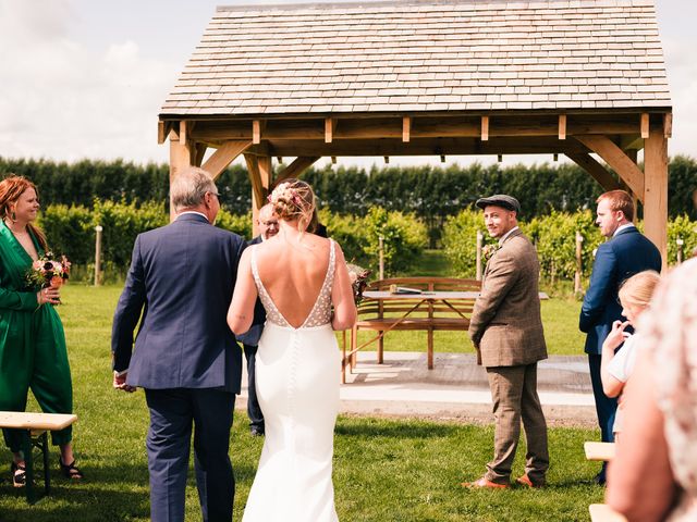 Rosie and Jack&apos;s Wedding in Blagdon, Bristol 35