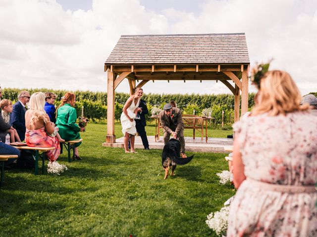 Rosie and Jack&apos;s Wedding in Blagdon, Bristol 43