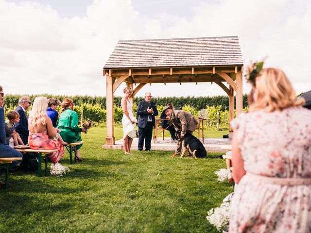 Rosie and Jack&apos;s Wedding in Blagdon, Bristol 45