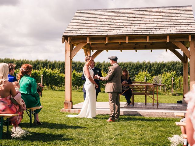 Rosie and Jack&apos;s Wedding in Blagdon, Bristol 47