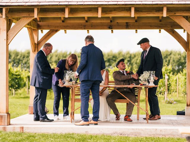 Rosie and Jack&apos;s Wedding in Blagdon, Bristol 51