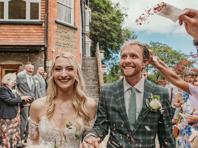 Shane and Sarah&apos;s Wedding in Lynton, Devon 5