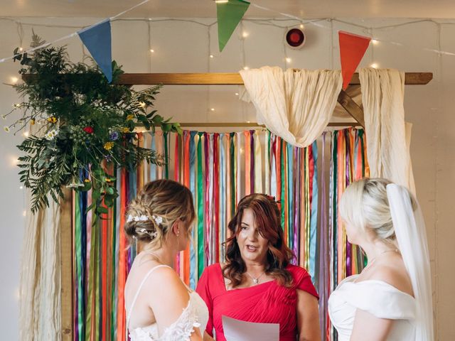 Kelly and Anna's Wedding in Otley, West Yorkshire 16