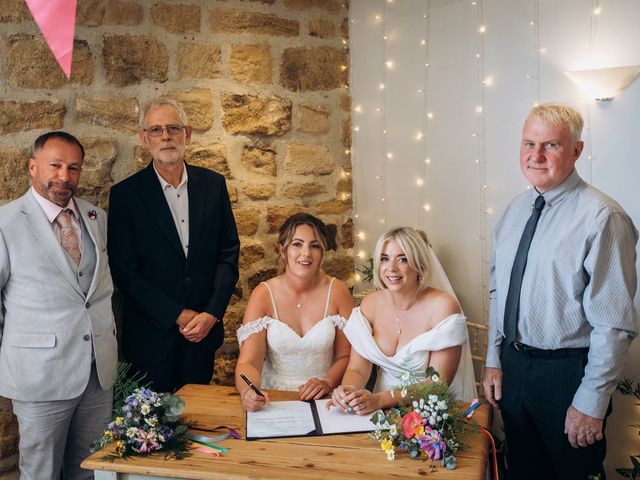 Kelly and Anna's Wedding in Otley, West Yorkshire 20