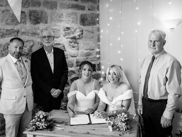 Kelly and Anna's Wedding in Otley, West Yorkshire 102