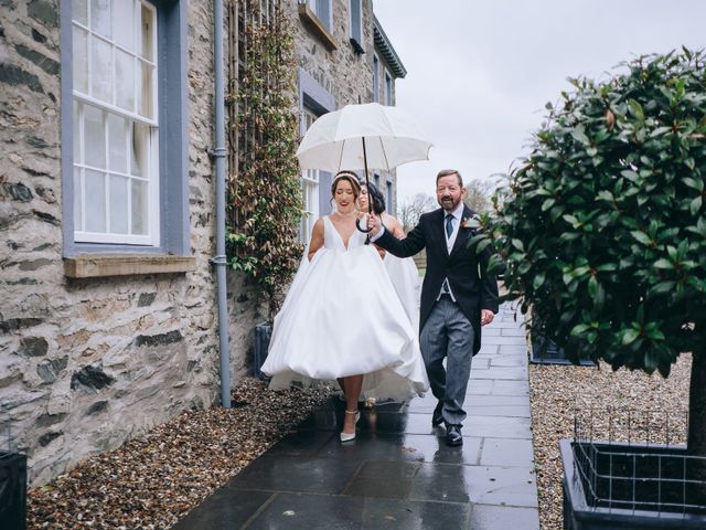 Niel and Victoria&apos;s Wedding in Windermere, Cumbria 60