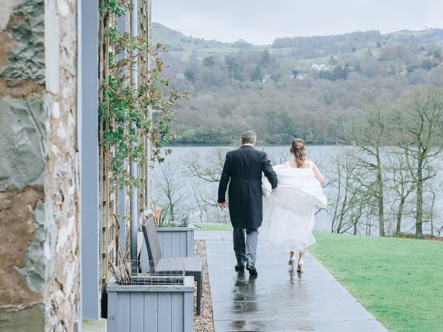 Niel and Victoria&apos;s Wedding in Windermere, Cumbria 104